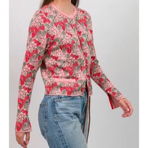 NEW CECILIA PRADO emma short cardigan in red